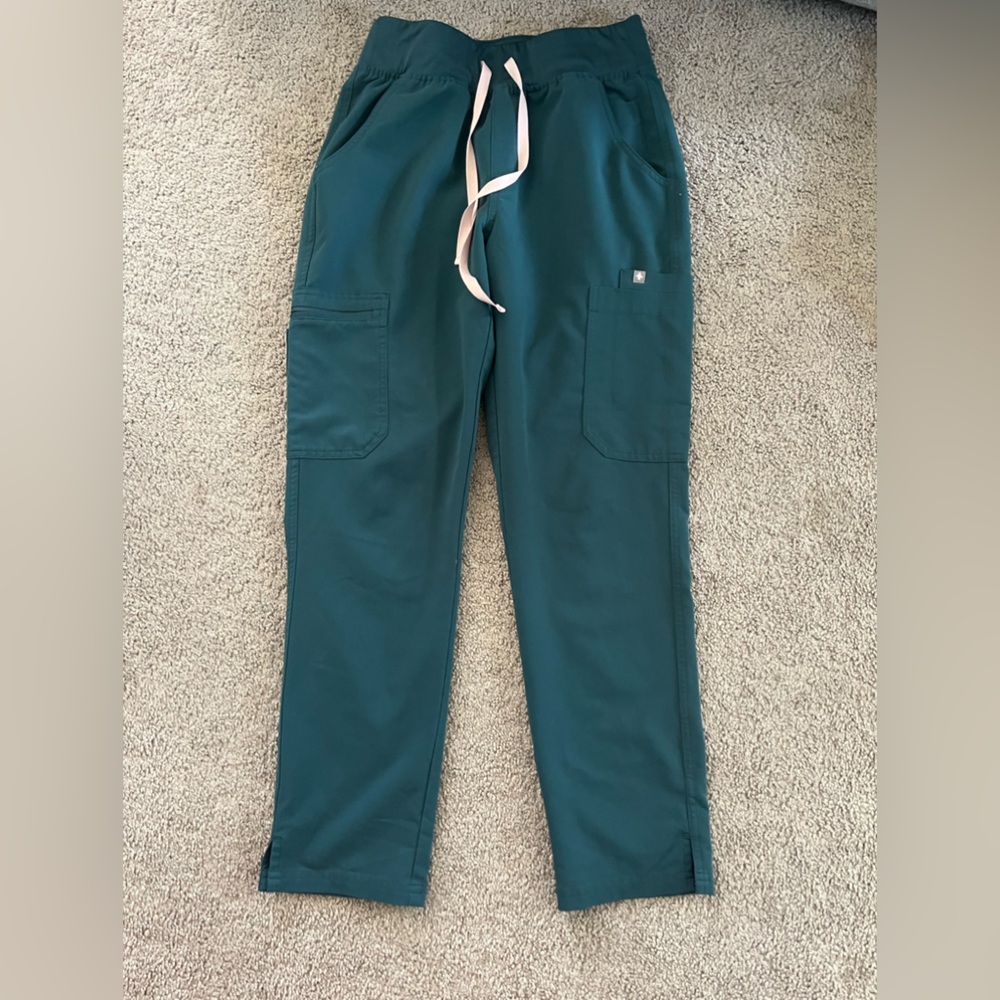 High Waisted Yola Skinny Scrub Pants